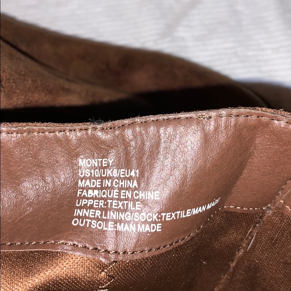 2/$25 Just Fab lace-up back boots - Picture 4 of 7